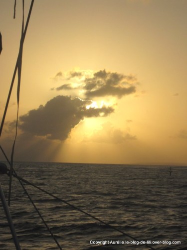 coucher soleil Guadeloupe
