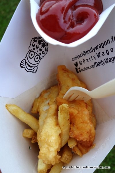 Food truck : le Dailywagon fish &amp; chips débarque dans les rues de Paris