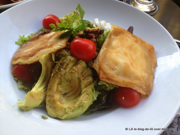 Où manger une salade à Paris : le bistrot d'Edmond