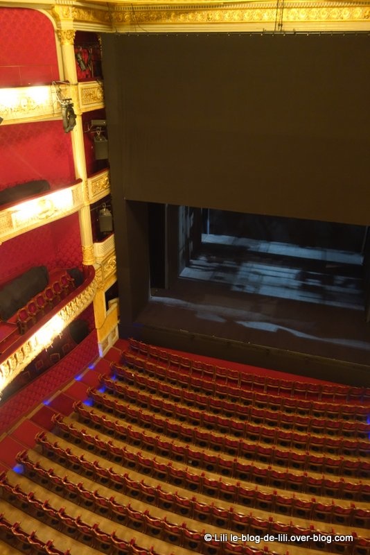 Visite du théâtre de l'Odéon pendant les journées du patrimoine