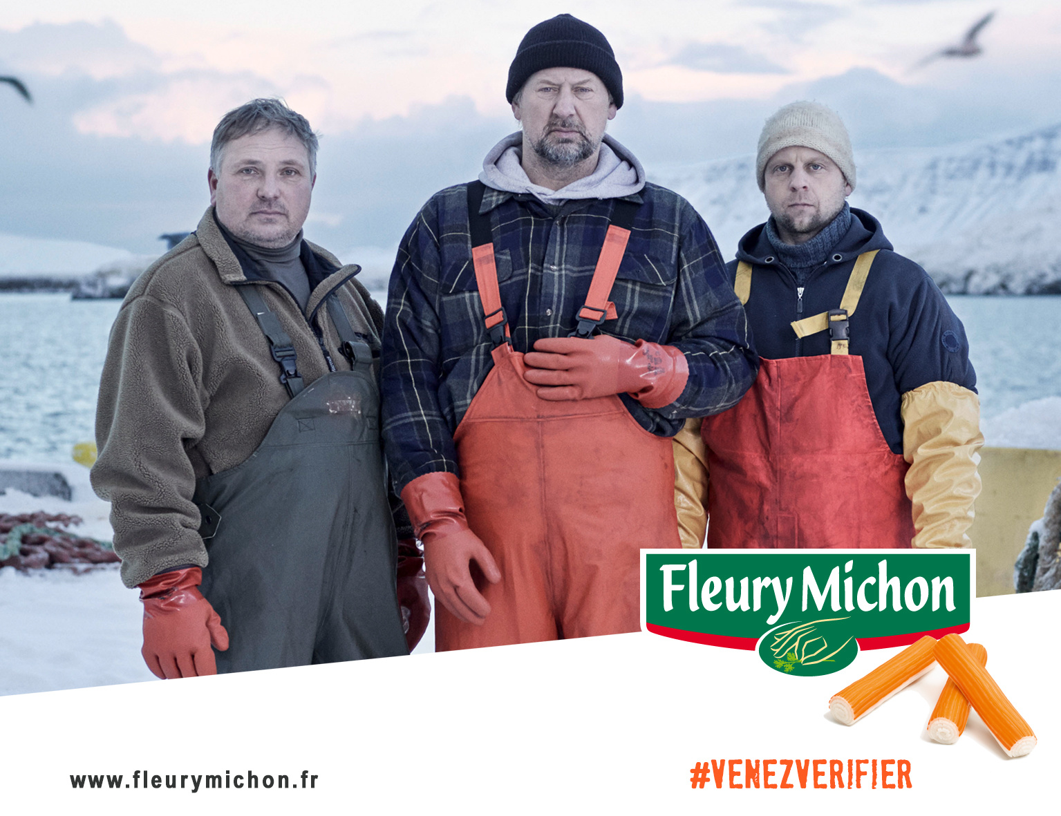 Le surimi de Fleury-Michon, de l'Alaska à nos assiettes : #VenezVérifier, étape 1