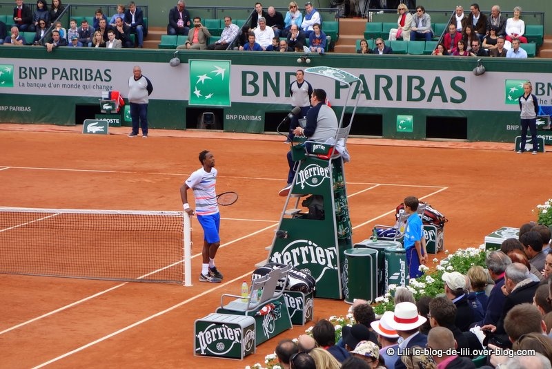 Une journée à Roland Garros, sur le court Suzanne Lenglen, pour le 2e tour 2014
