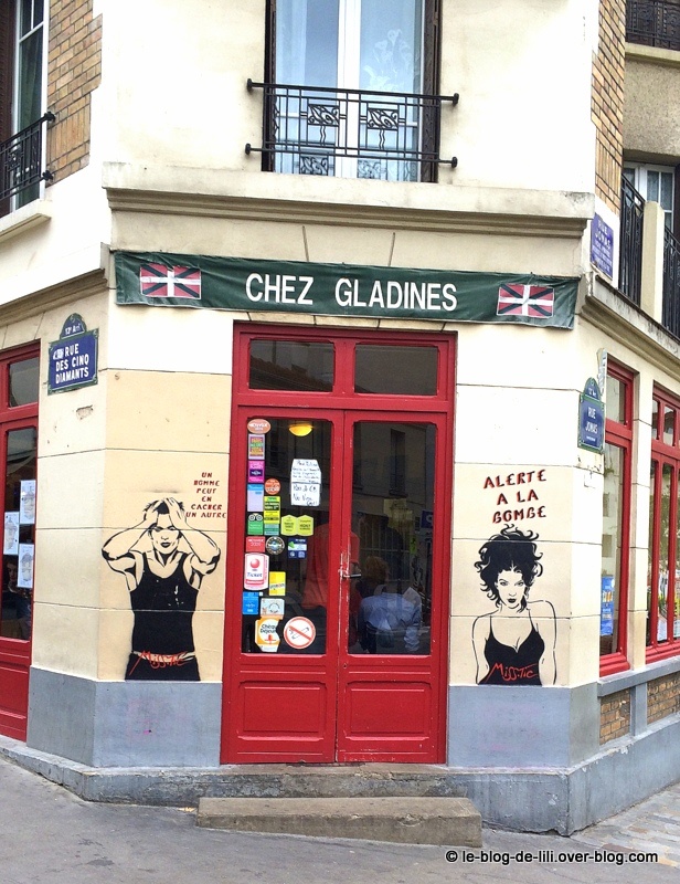 Où manger une salade à Paris : chez Gladines, à la Butte-aux-Cailles
