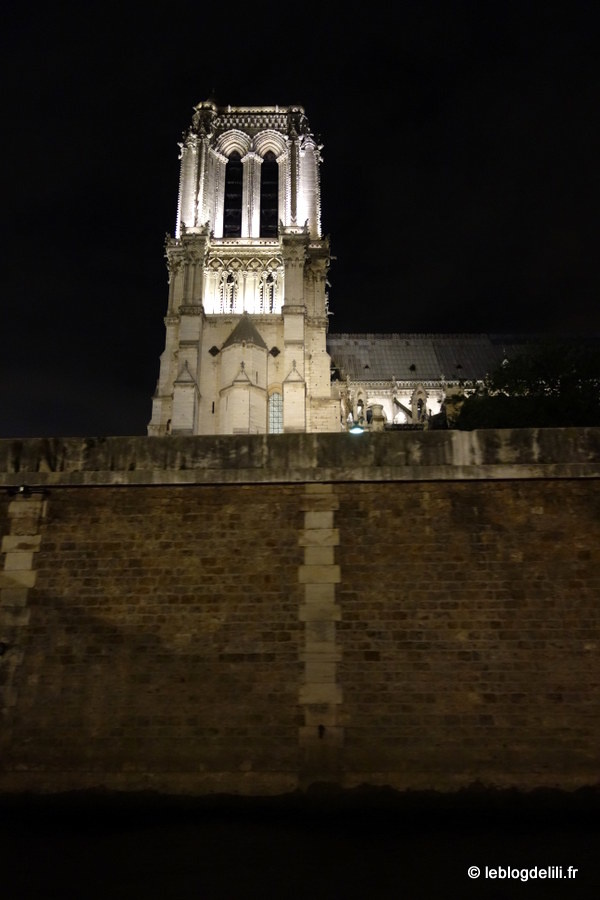 Un apéro-blog sur la Seine, entre les monuments de Paris illuminés