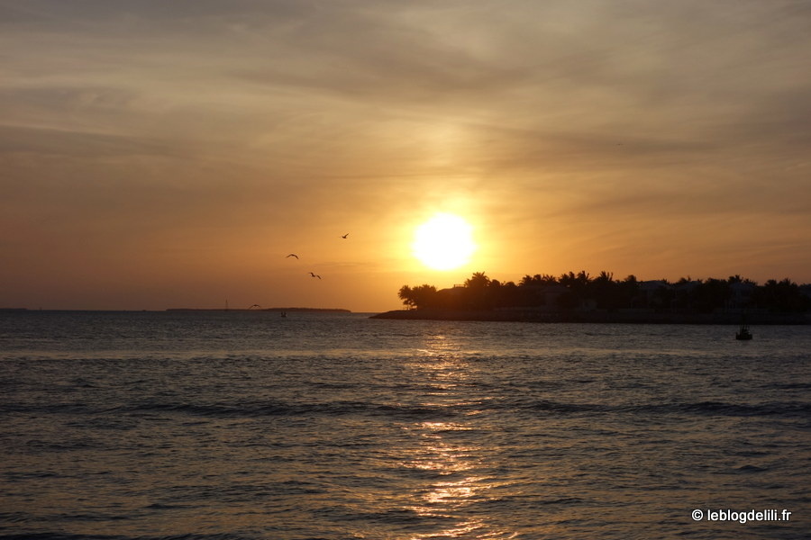 Voir le soleil se coucher sur Key West