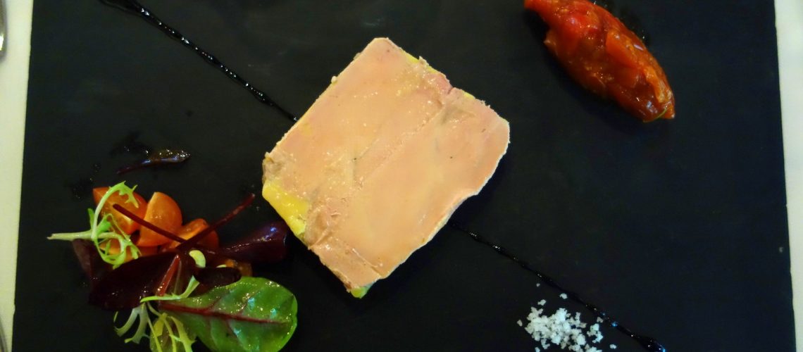 Le foie gras du restaurant Le Valentino à Troyes