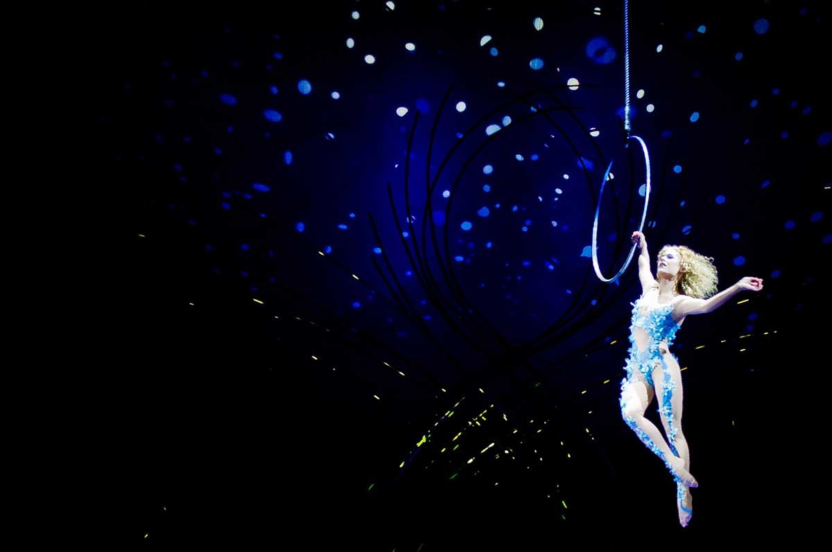 &quot;Amaluna&quot;, le spectacle du cirque du soleil, est présenté à Paris 