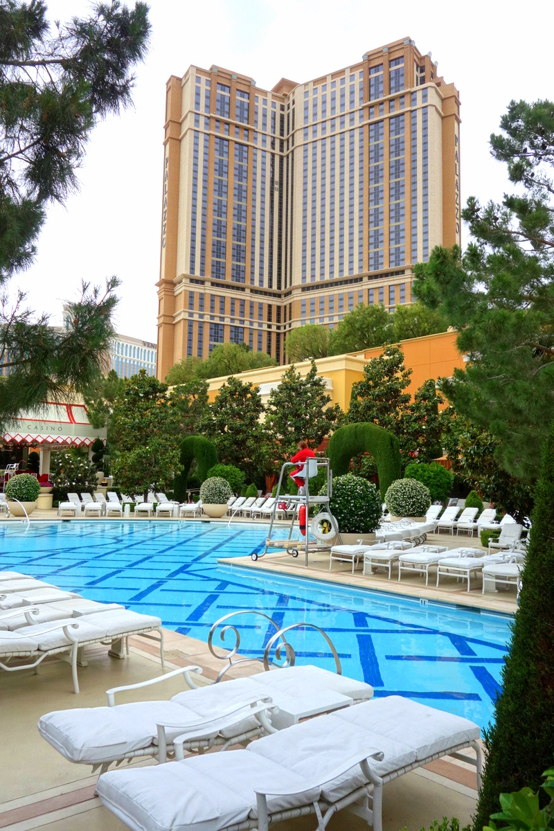 La piscine du Wynn Las Vegas 