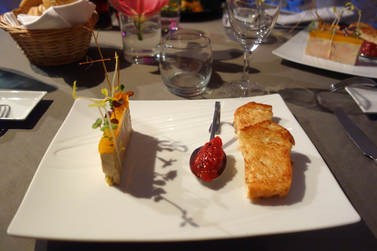 Restaurant le caveau des lys à Fontainebleau : le foie gras