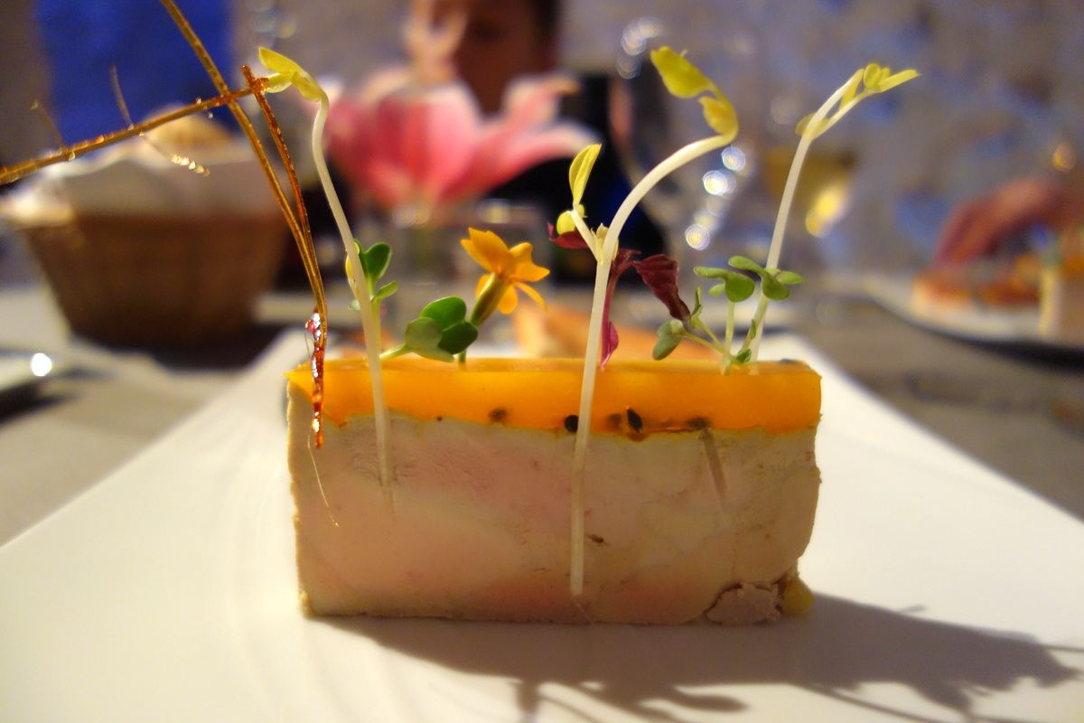 Restaurant le caveau des lys à Fontainebleau : le foie gras