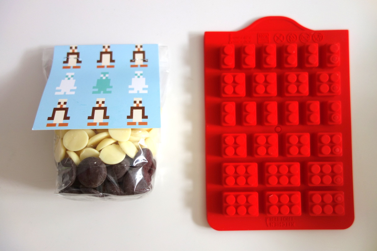 Les briques en chocolat en kit de Kitchen trotter