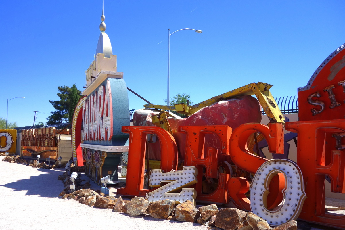 The Neon Museum, Downton Las Vegas, photo : le blog de Lili