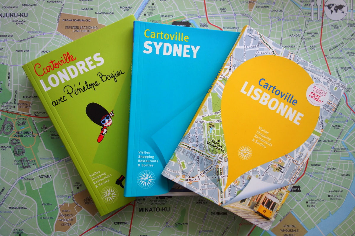 Guides de voyage Cartoville Londres - Lisbonne - Sydney