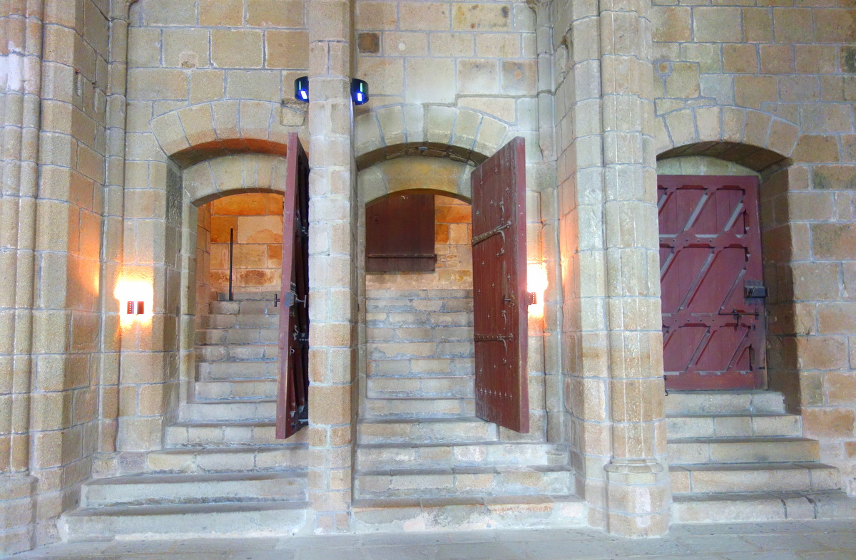 Mont-Saint-Michel - Intérieurs de l'abbaye
