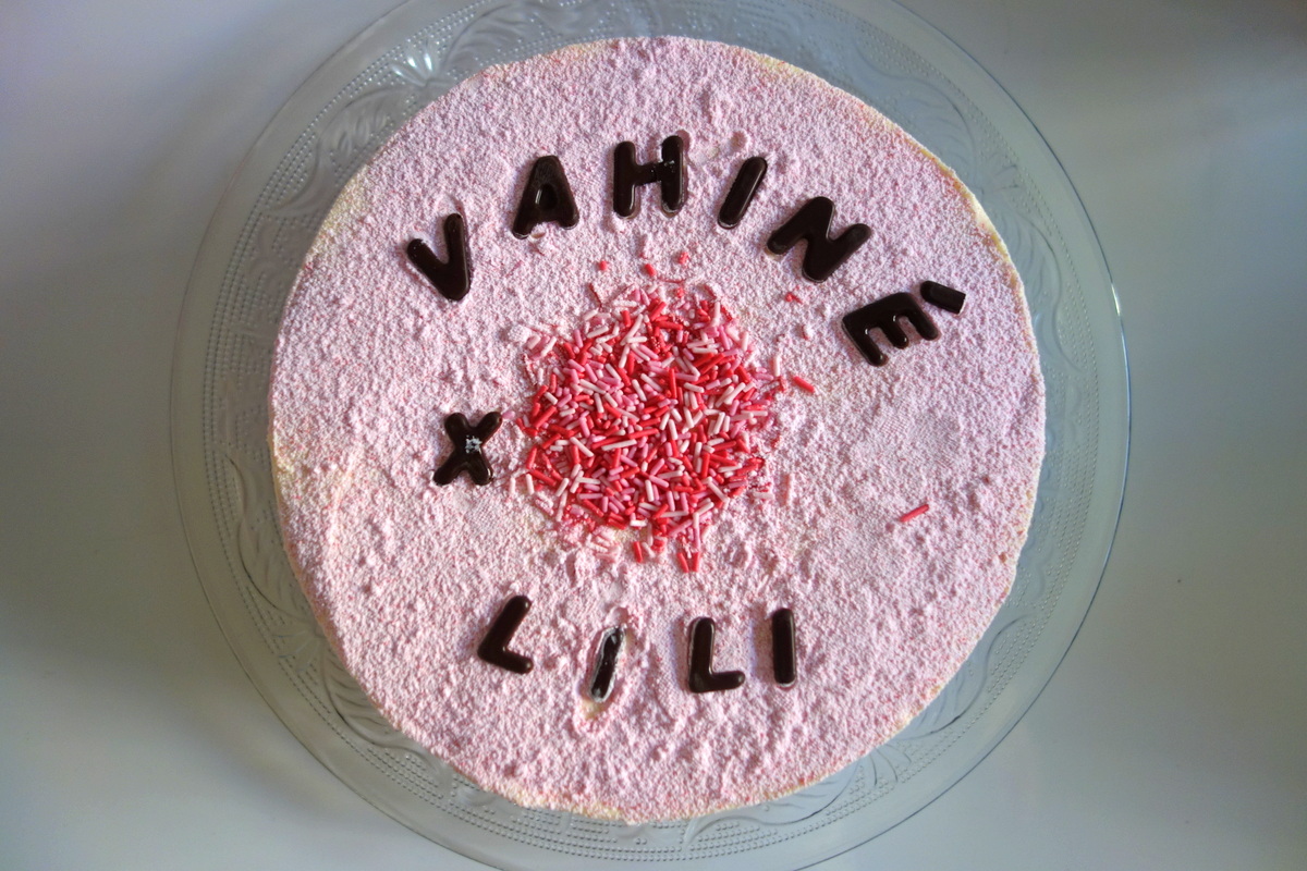 45 ans Vahiné - Gâteau d'anniversaire