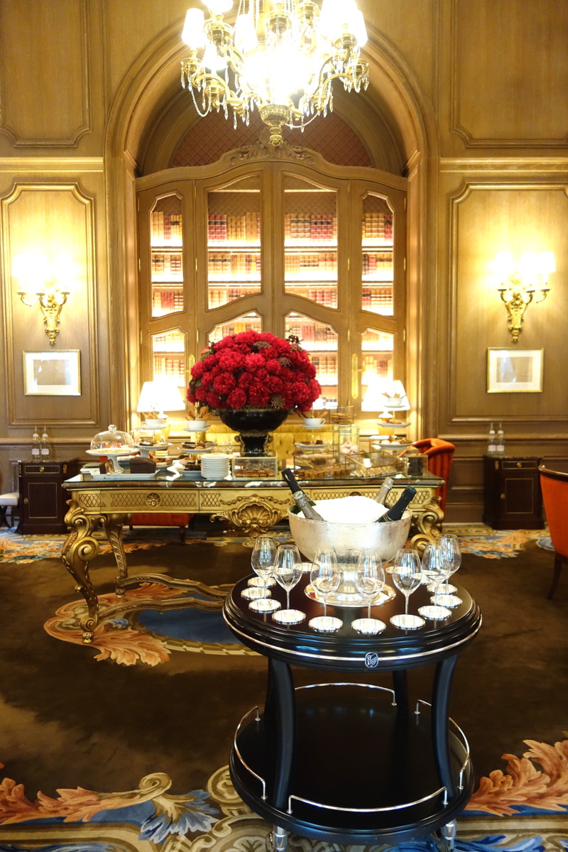 Ritz Paris - Goûter à la française au salon Proust - Le blog de Lili