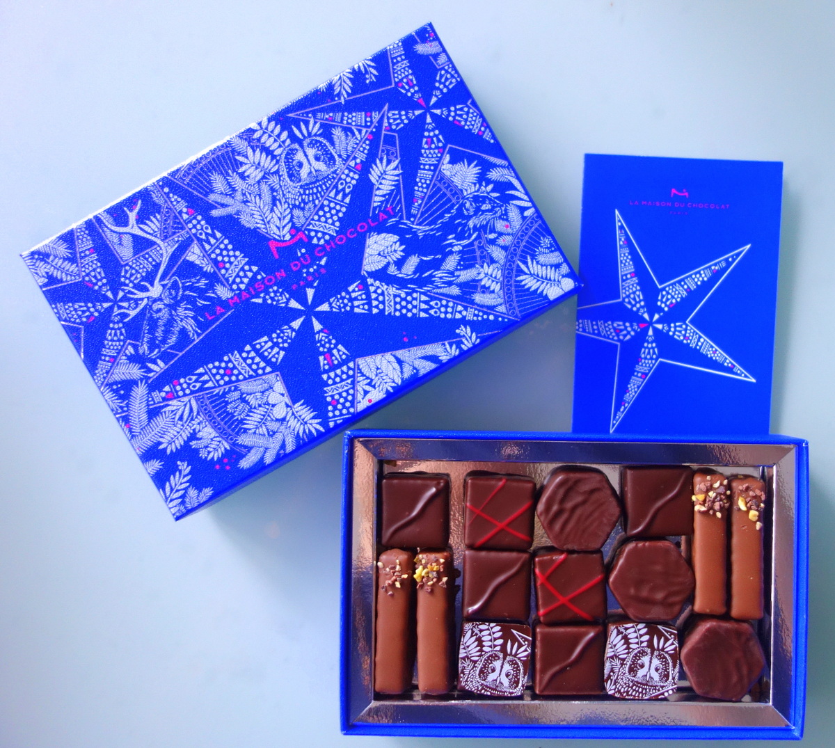Le coffret collection "Nuit étoilée" de la maison du chocolat