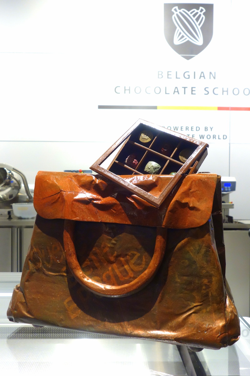 Salon du chocolat 2017 - Sculptures géantes en chocolat