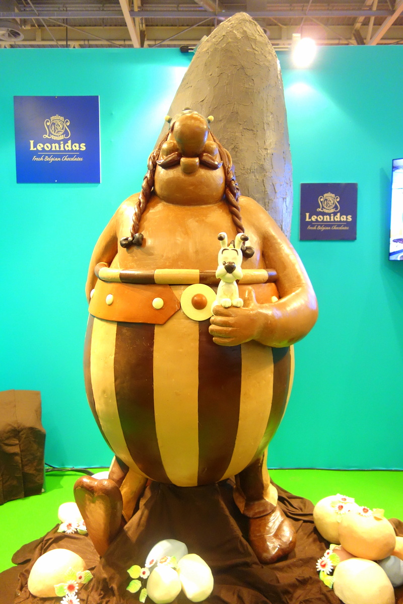 Salon du chocolat 2017 - Sculptures géantes en chocolat
