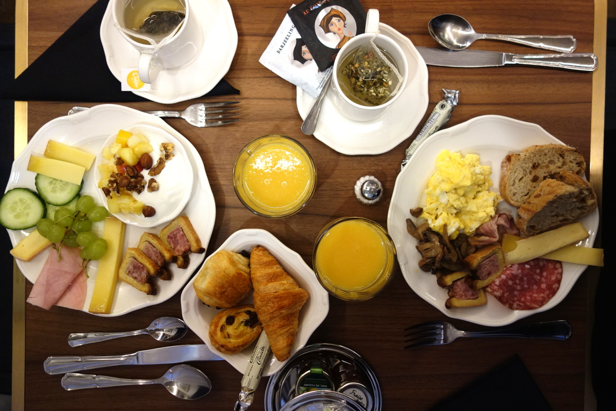 Le petit-déjeuner de l'hôtel Whistler à Paris - Le blog de Lili