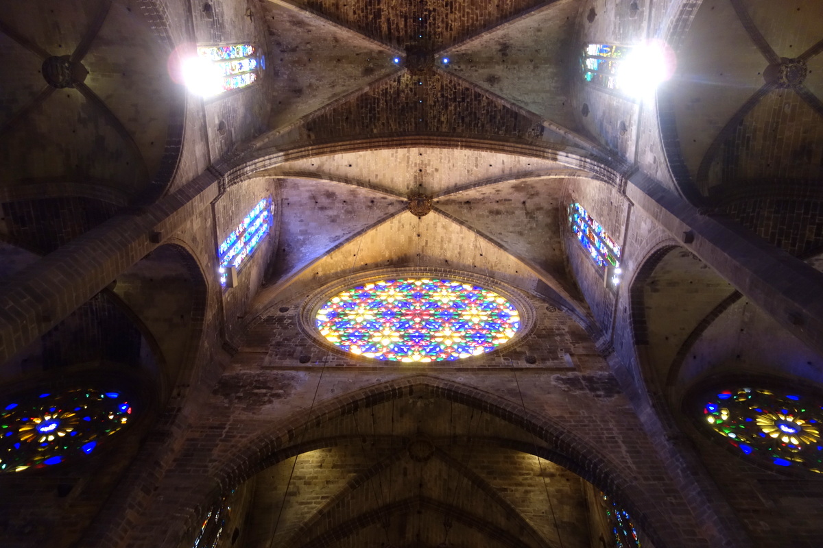 La cathédrale de Palma de Majorque, aux Baléares