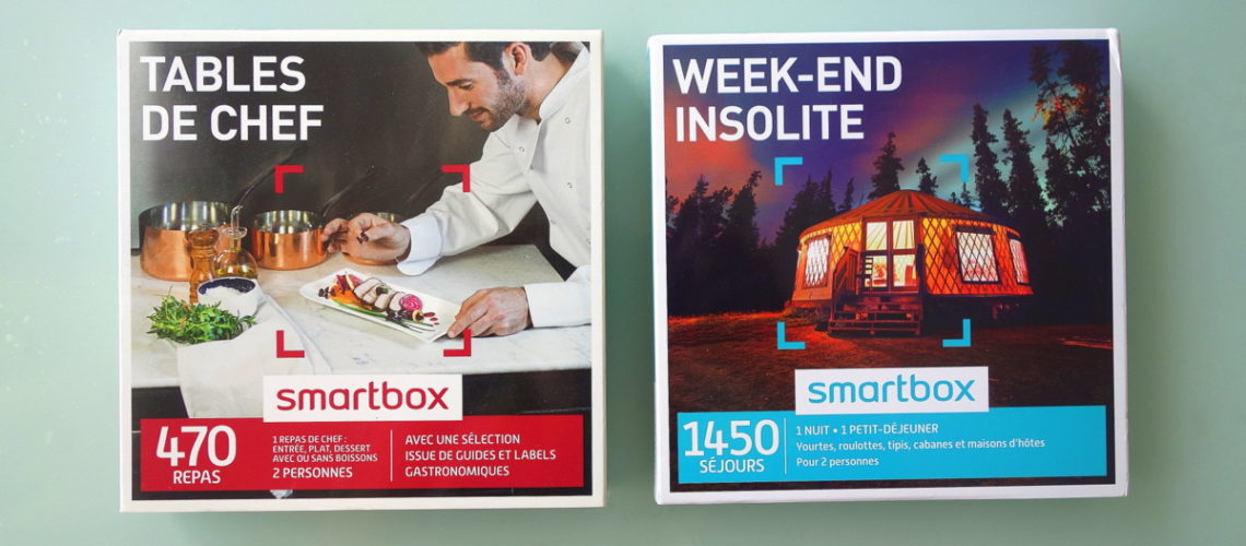 Smartbox : week-end insolite et tables de chef