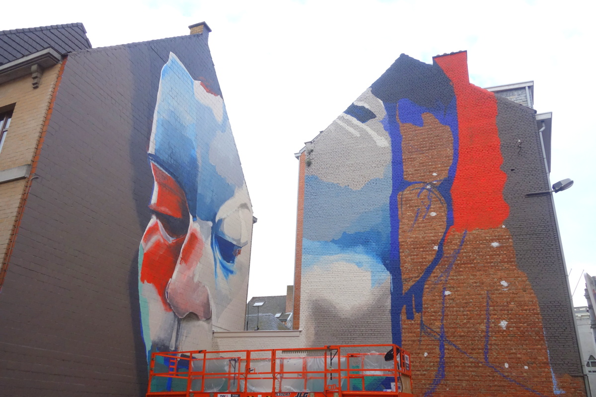 Le street art à Anvers, en Flandre