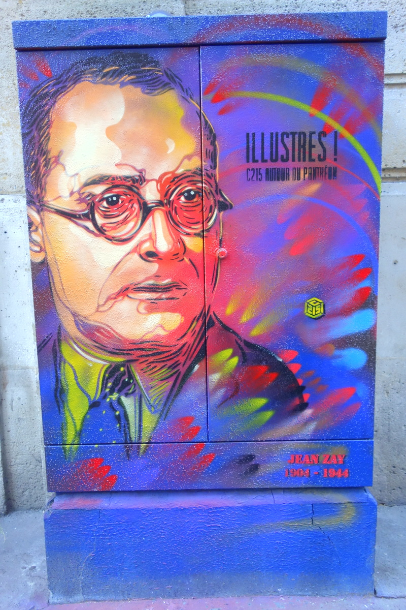 Street art à Paris - Illustres ! C215 autour du Panthéon