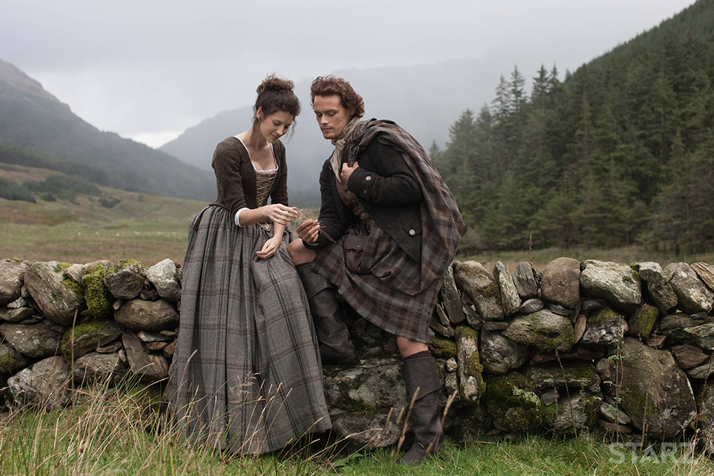 Outlander - Claire et Jamie Fraser