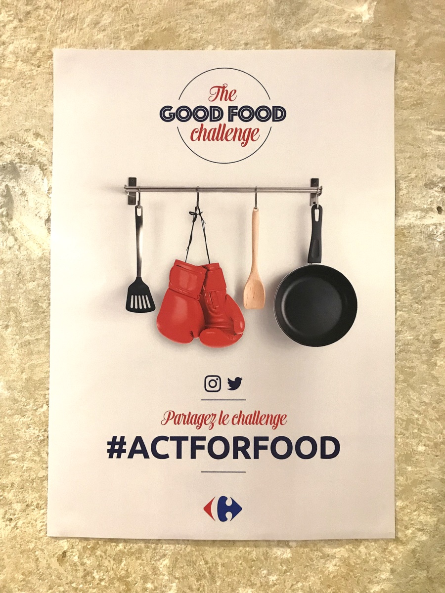 The good food challenge, Carrefour