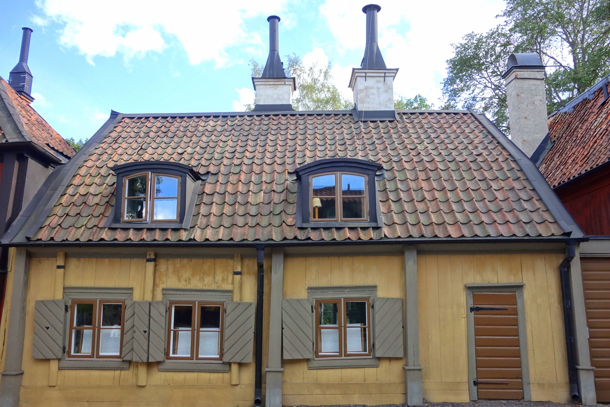 Stockholm - Les vieilles maisons suédoises de Södermalm