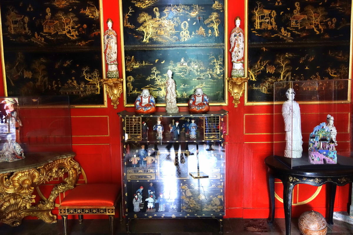 Stockholm, palais royal de Drottningholm - Le pavillon chinois
