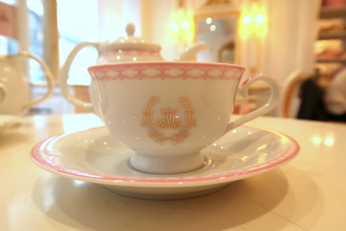 L'heure du thé au salon Nina's Marie-Antoinette