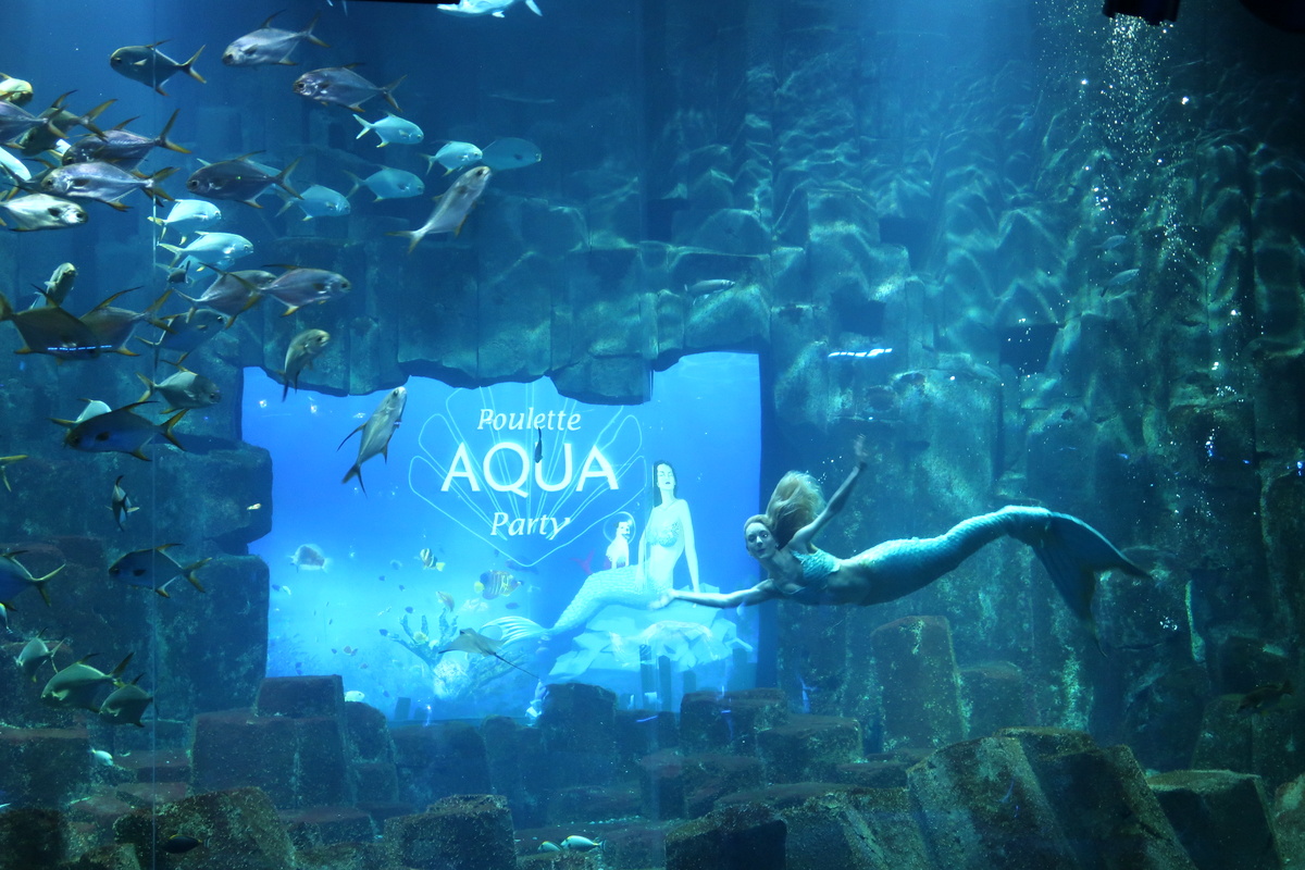 Poulette Aqua Party - Aquarium de Paris - Soirée beauté