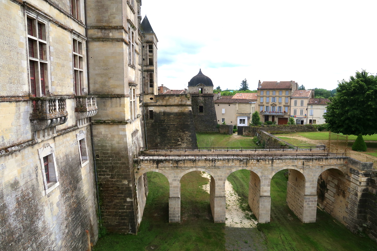 Le château ducal de Cadillac, près de Bordeaux