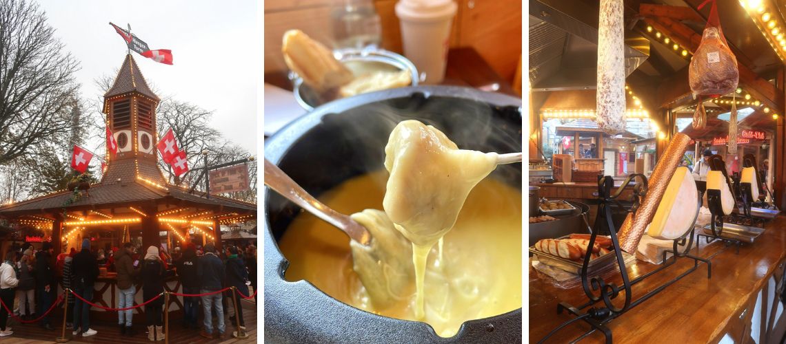 Une fondue avec vue sur la Tour Eiffel ? Oui, au village éphémère Place