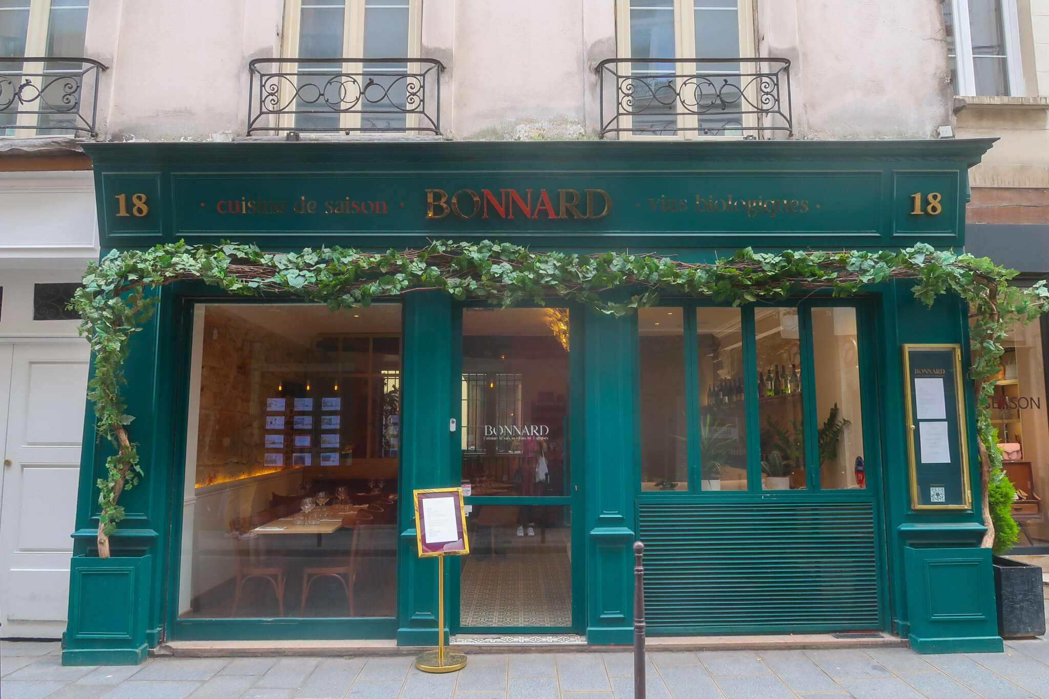 Notre déjeuner chez Bonnard, restaurant bistronomique végétarien parisien Le blog de Lili